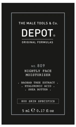 Depot No. 809 Nightly Face Moisturizer 5ml Sachet